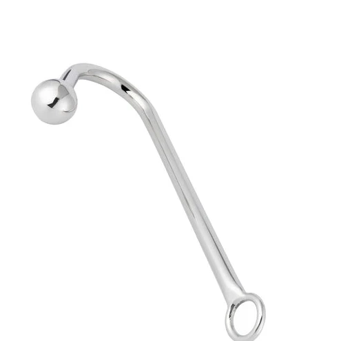 Smooth Toy Hook Metal Sex Anal AllNight 3294 0706